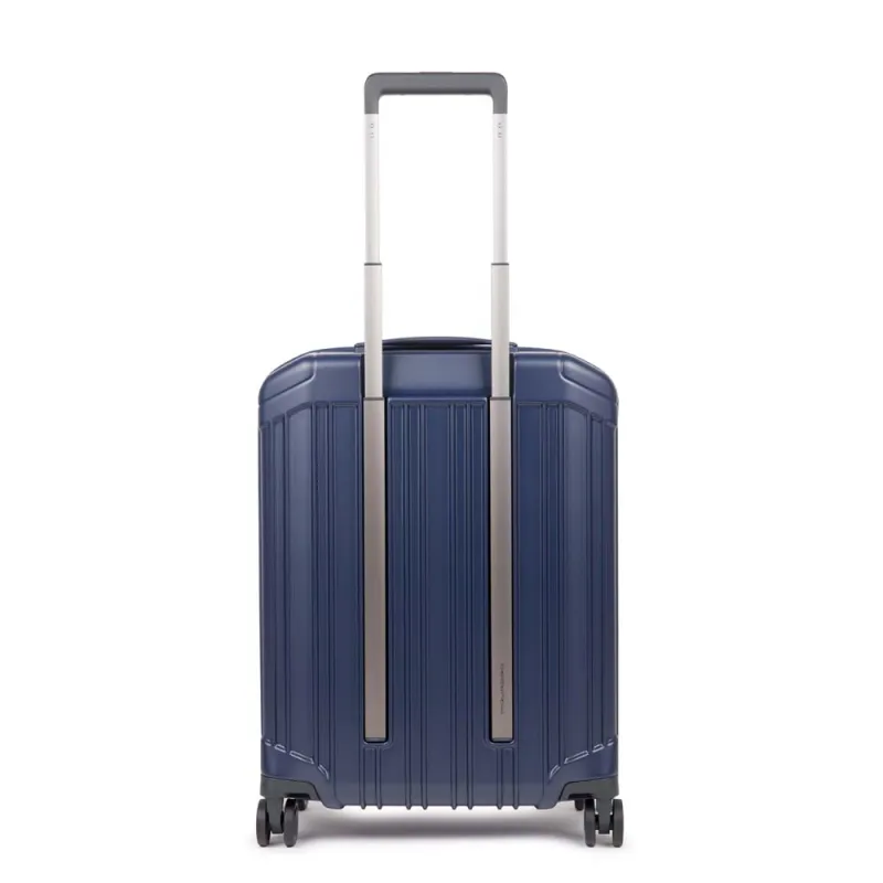 Piquadro PQ-Light ultra slim hardside spinner, matt blue 2