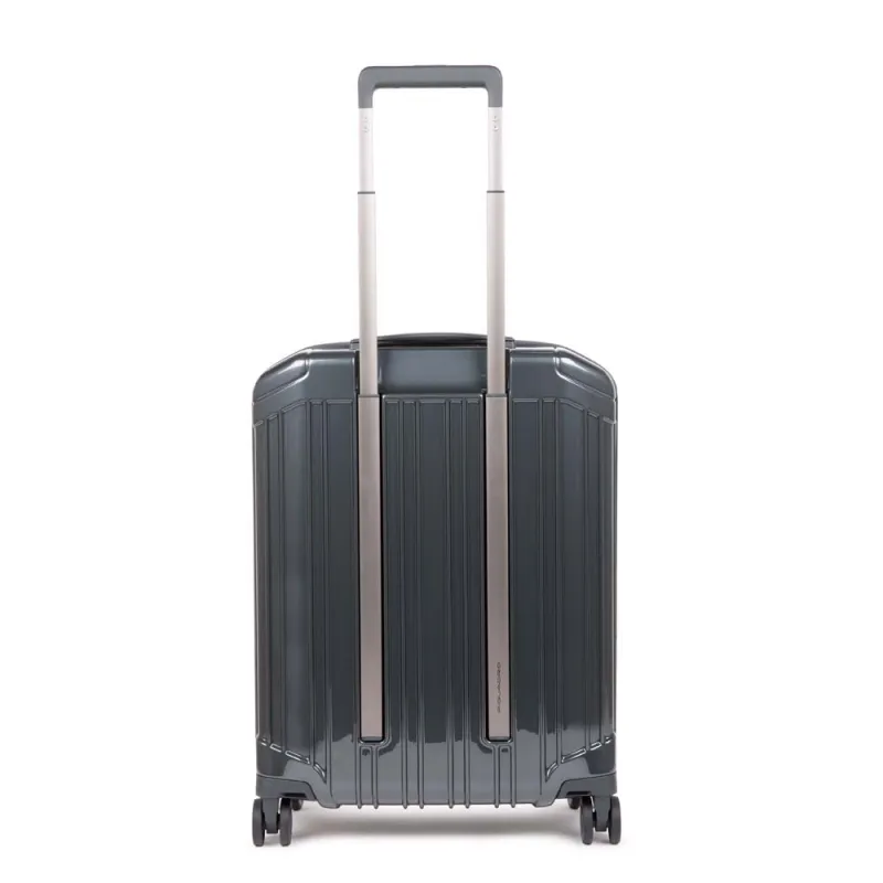 Piquadro PQ-Light ultra slim hardside spinner, glossy black 2