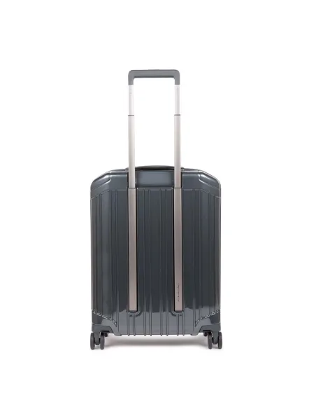 Piquadro PQ-Light ultra slim hardside spinner, glossy black