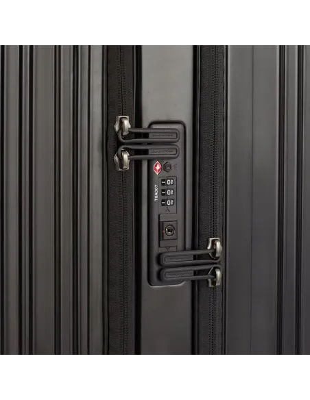 Piquadro PQ-Light Polycarbonat-Kabinentrolley mit Fronttasche