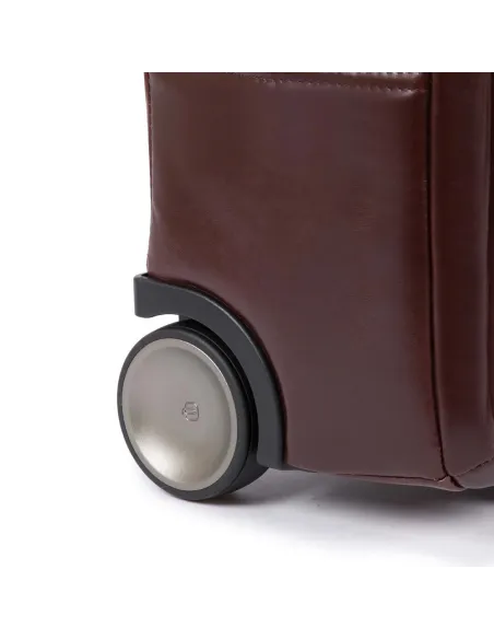 Cartella Pilota in pelle Piquadro Blue Square mogano