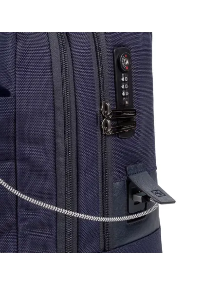 Pilotenkoffer mit Laptop- und iPad®-Fächern Piquadro Brief2 BagMotic, schwarz