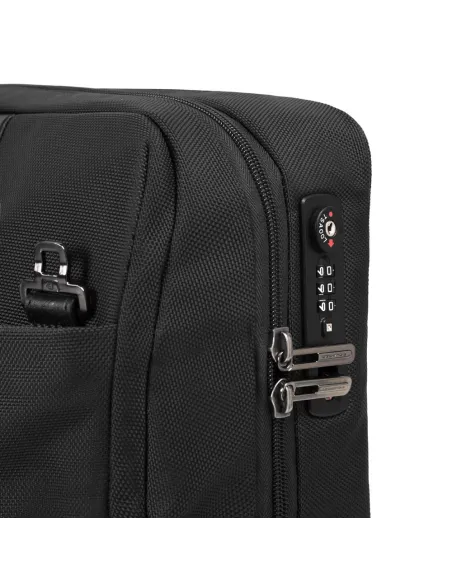 Cartella con ruote porta computer Piquadro Brief2 nera