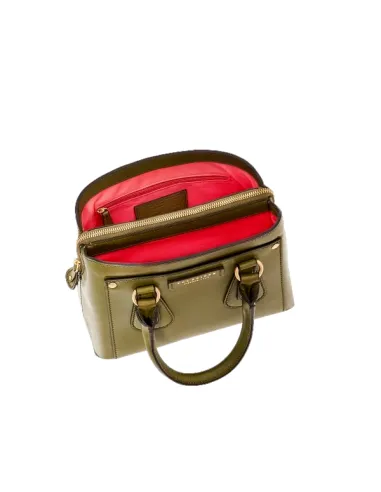 Damen Ledertasche mit drei Fächern...