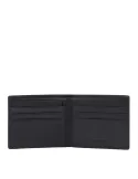 Piquadro Finn Men's wallet with removable document facility, black