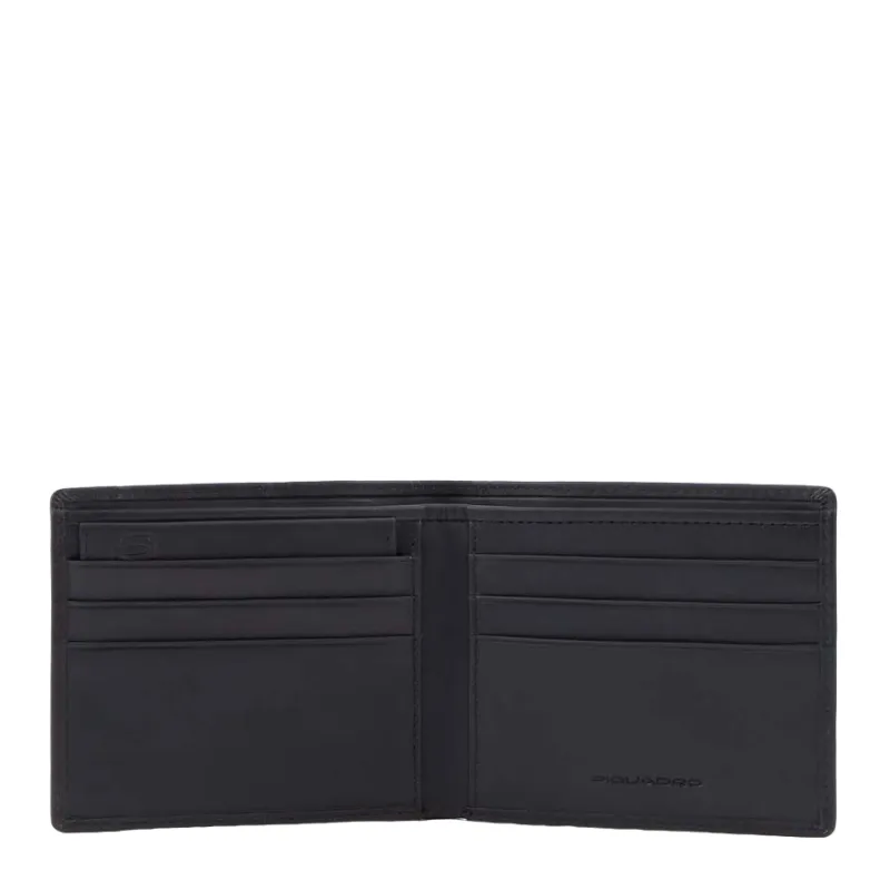 Piquadro Finn Men's wallet with removable document...