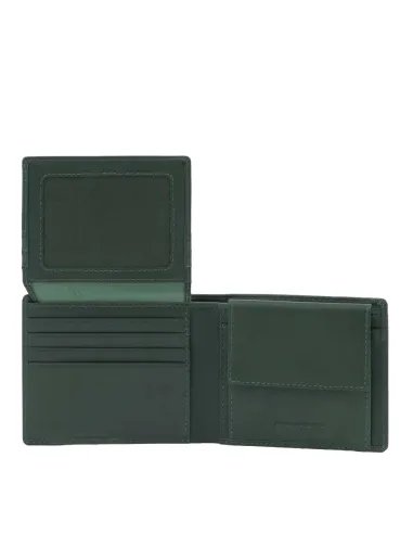 Portafogli uomo Piquadro Finn verde