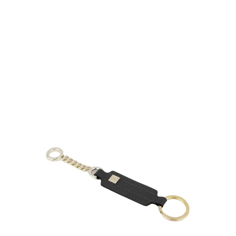 Piquadro Circle Key chain, black