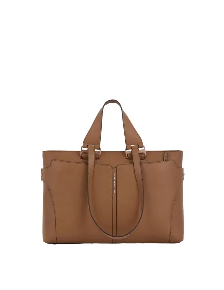 Damen Laptoptasche mit iPad®Pro 12,9"-Fach Piquadro Ray, braun