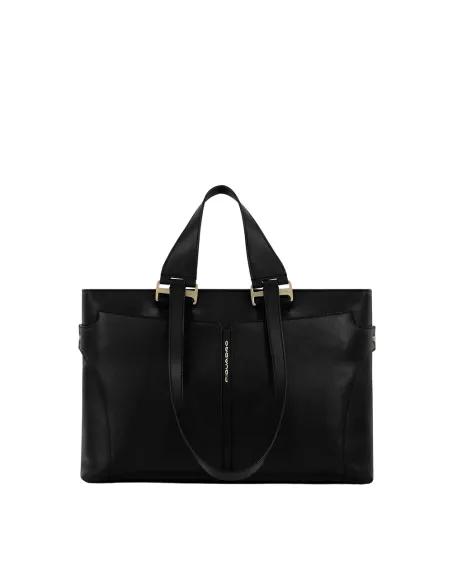 Borsa donna Porta computer da 15 Piquadro Ray nero