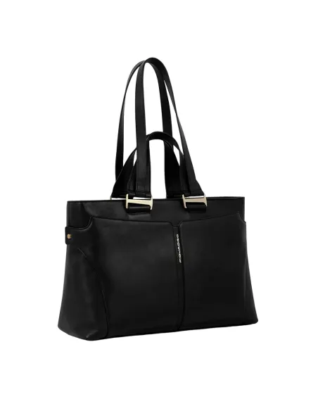 Piquadro Ray Women's laptop bag with iPad®Pro 12,9" compartment, black