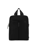 Piquadro Ray Women's laptop and iPad Pro 12,9" backpack, black