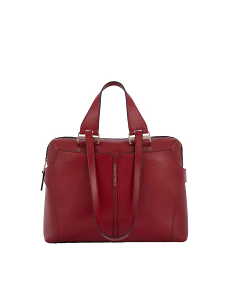 Piquadro Ray Women's computer bag with iPad® compartment, red