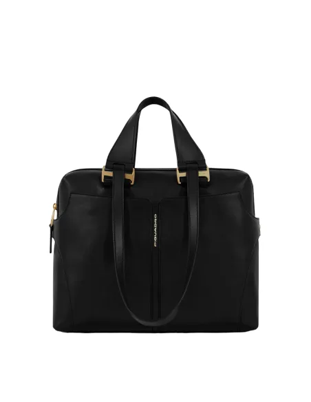 Piquadro Ray Women's computer bag with iPad® compartment, black