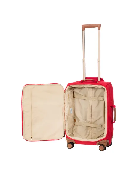 Trolley cabina Brics X-Collection rosso geranio