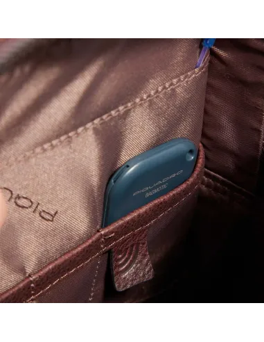 Borsello piccolo in pelle a due...