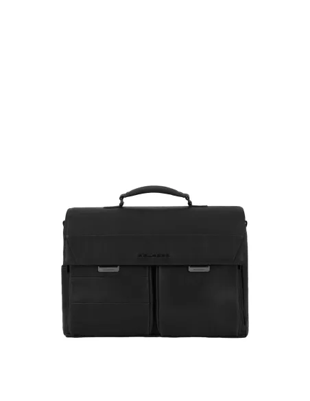 Piquadro Paavo Laptop briefcase with iPad®Pro 12,9" compartment, black
