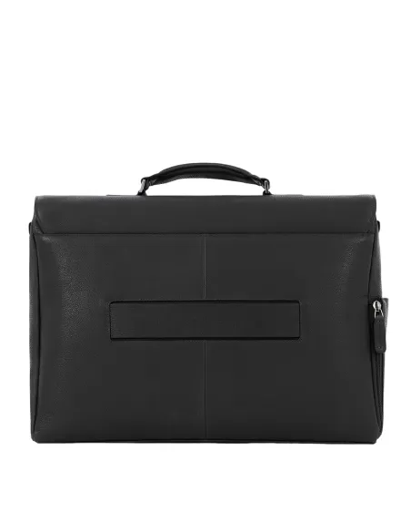 Piquadro Paavo Laptop briefcase with iPad®Pro 12,9" compartment, black