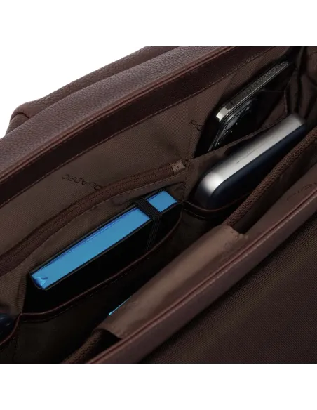 Piquadro Paavo Laptop briefcase with iPad®Pro 12,9" compartment, black