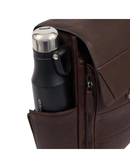 Piquadro Paavo Laptop briefcase with iPad®Pro 12,9" compartment, dark brown