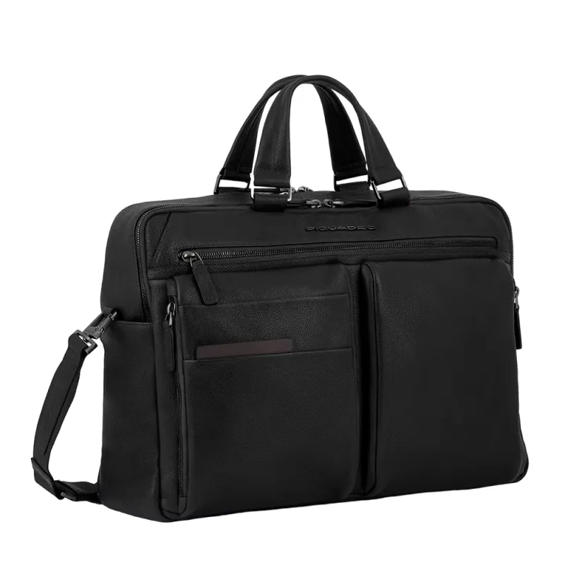 Laptoptasche mit iPad®Pro 12,9"-Fach Piquadro Paavo, schwarz 2
