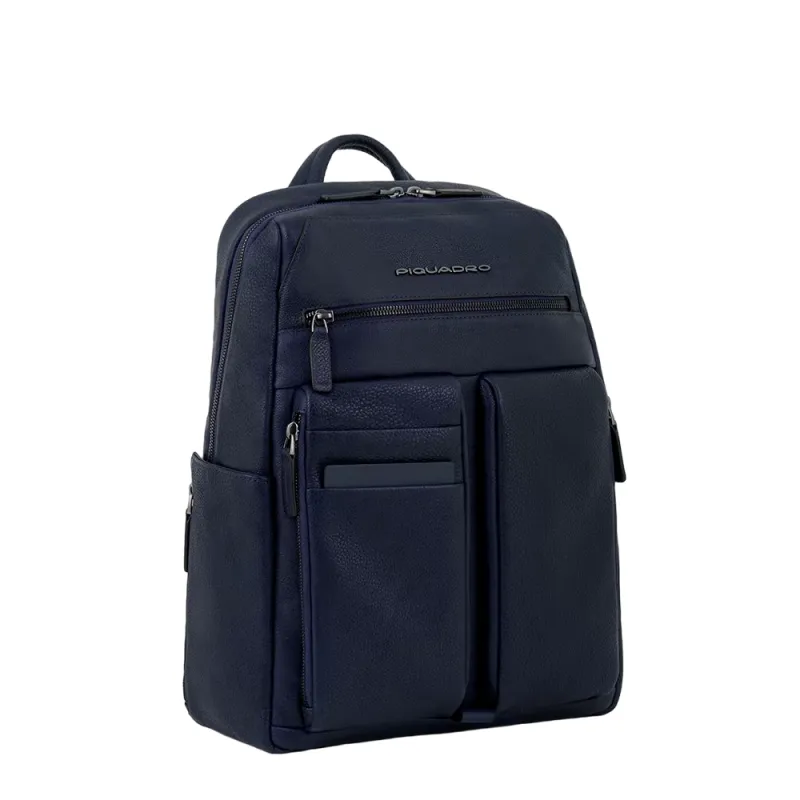 Zaino in pelle porta computer e porta iPad® Piquadro... 2