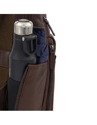 Zaino in pelle porta computer e porta...