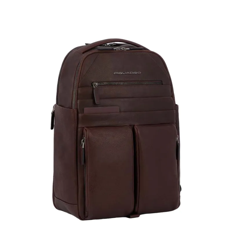 Piquadro Paavo Laptop and iPad® backpack with adjustable... 2