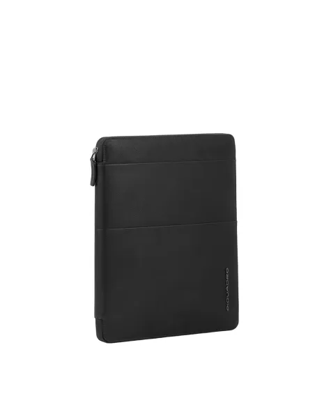 Portablocco in pelle Piquadro Paavo con scomparto per iPad®Pro 12,9 nero