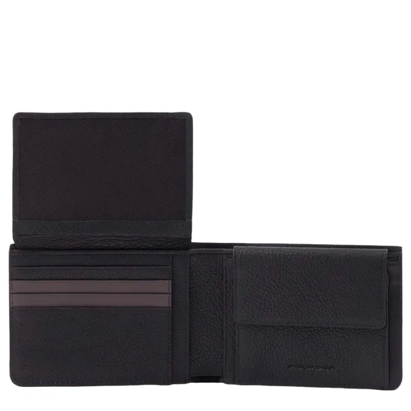 Portafogli uomo completo Piquadro Paavo nero