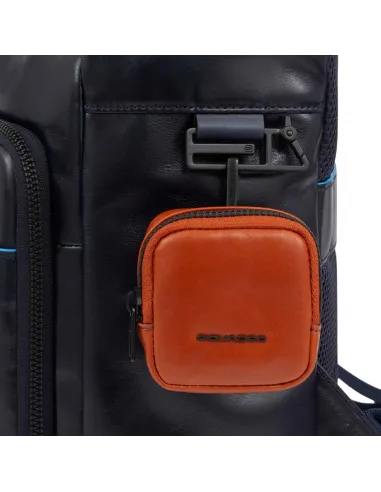 Zaino in pelle Piquadro Blue Square...