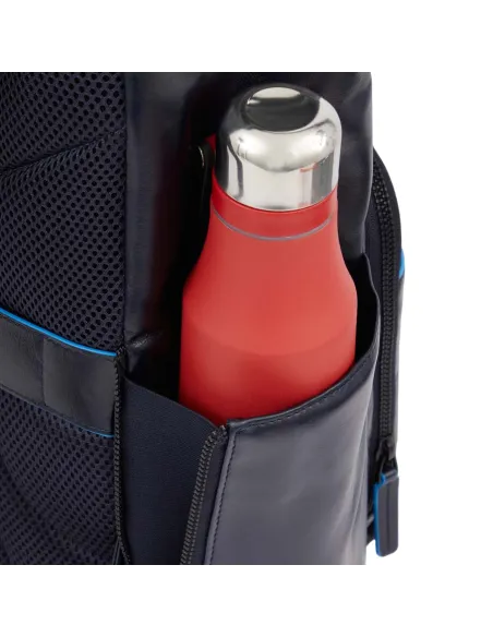 Laptop-Rucksack mit iPad®-Fach, RFID-Blocker Piquadro Blue Squre Revamp, braun