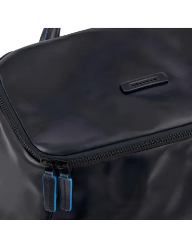 Zaino in pelle Piquadro Blue Square...