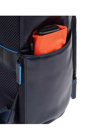 Zaino in pelle Piquadro Blue Square...