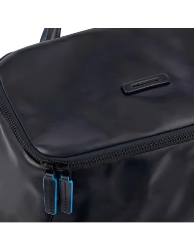 Zaino in pelle Piquadro Blue Square...