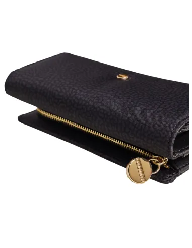 Borbonese Women's wallet with flap...