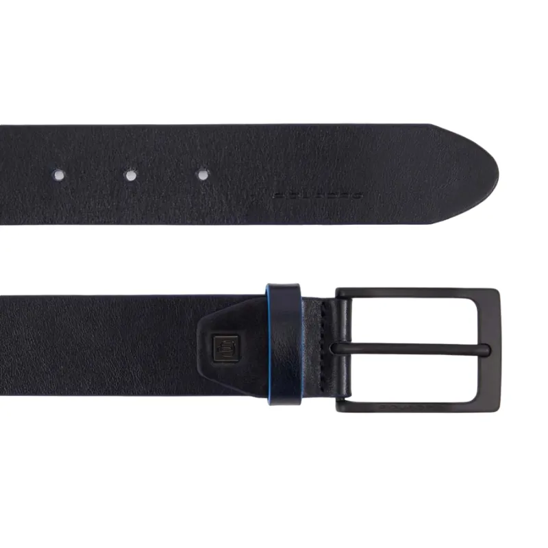 Herren Gürtel Piquadro Blue Square Revamp, blau 2