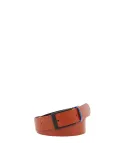 Cintura uomo in pelle Blue Square Revamp arancio