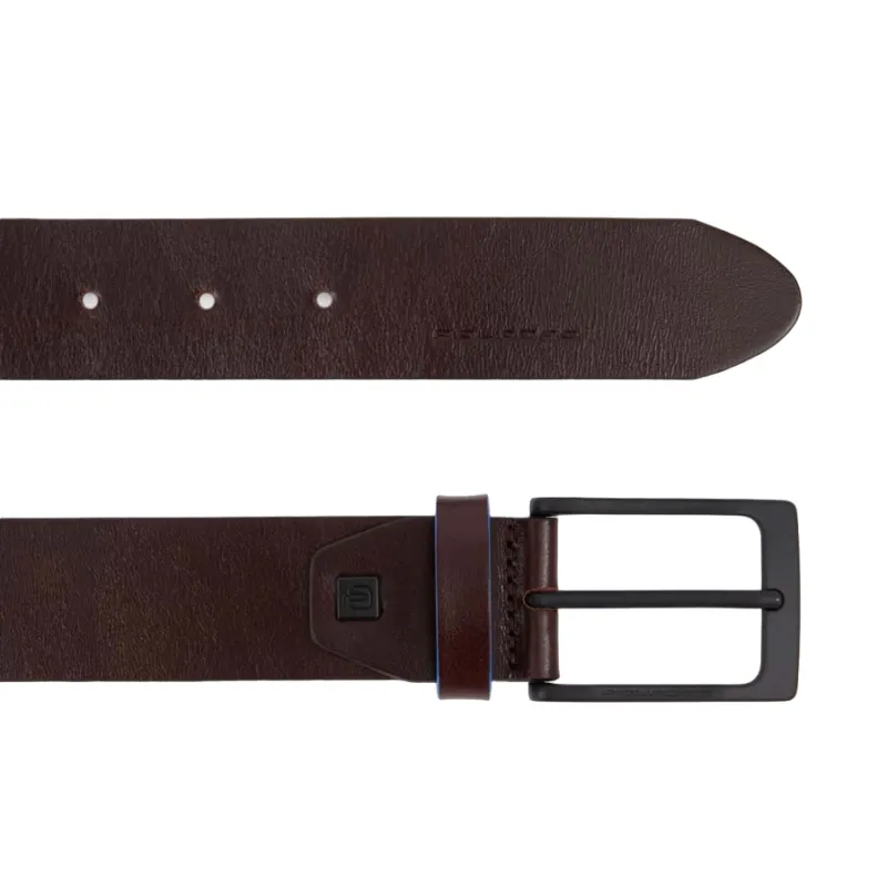 Piquadro Blue Square Revamp Men's belt, dark brown 2
