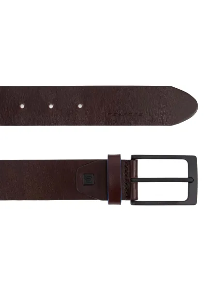 Herren Gürtel Piquadro Blue Square Revamp, Dunkelbraun