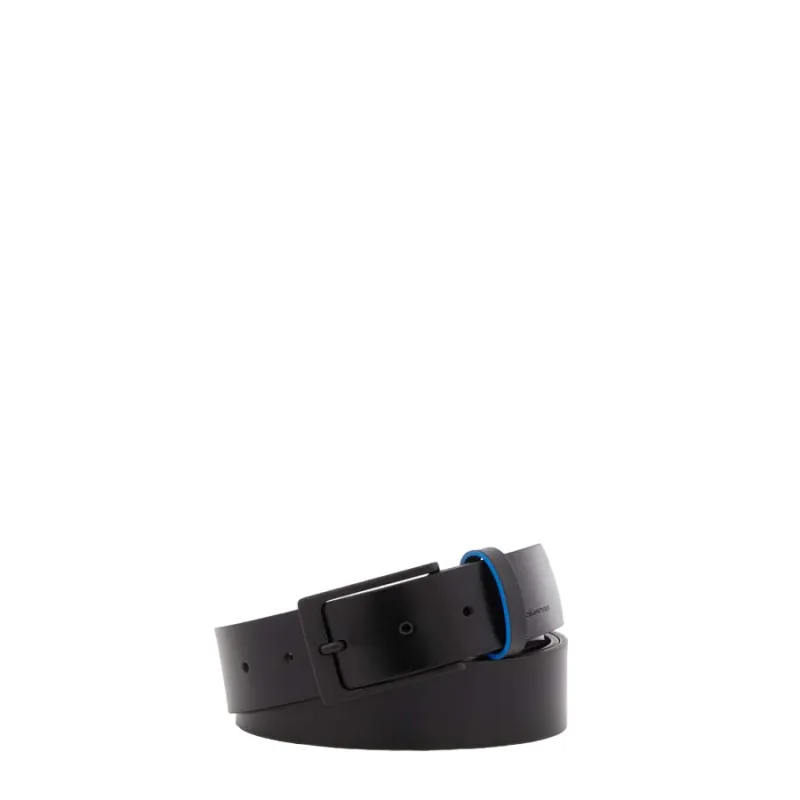 Piquadro Blue Square Revamp Men's belt, black