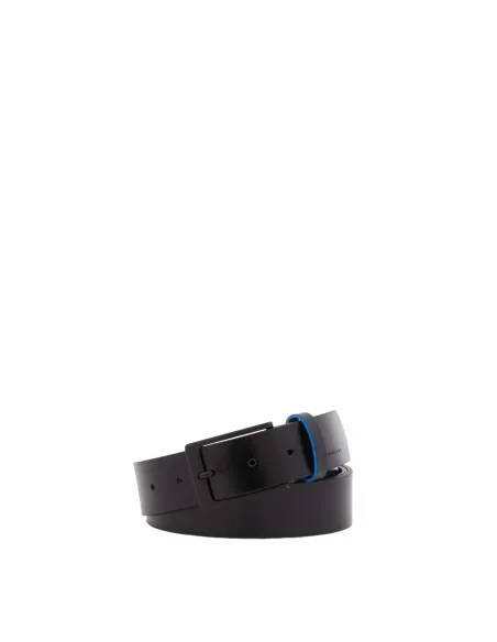 Piquadro Blue Square Revamp Men's belt, black