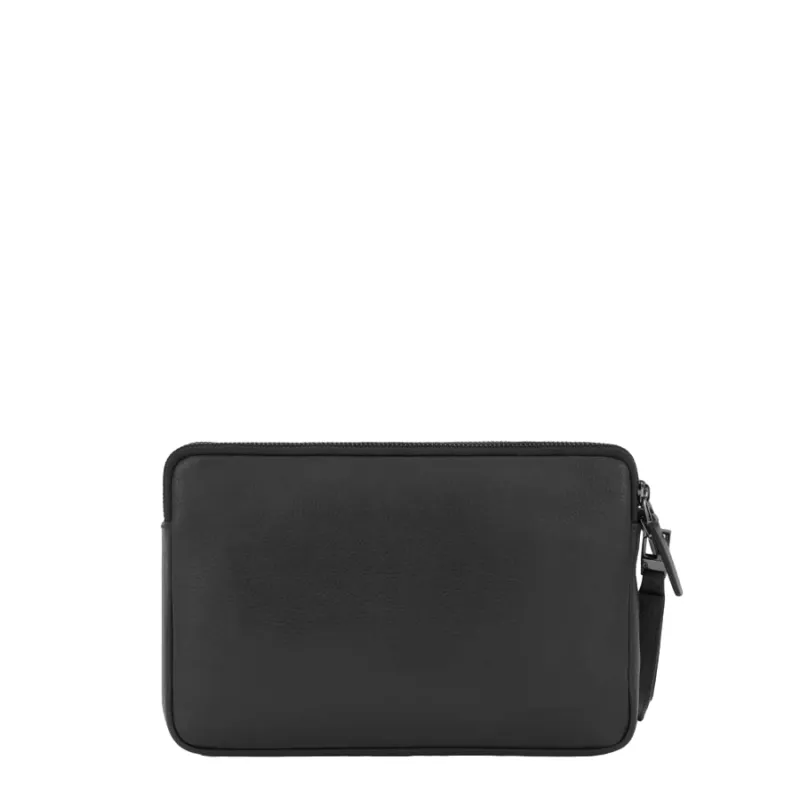 Pochette in pelle a due scomparti Piquadro Modus Special blu 2