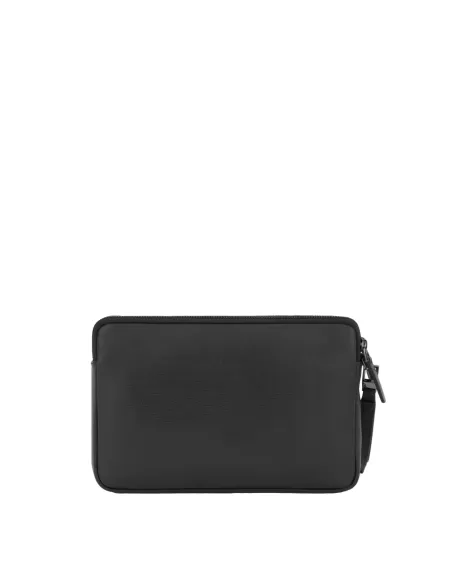 Pochette Tasche Herren mit iPad®mini-Fach und Kreditkartenfächern Piquadro Modus, schwarz