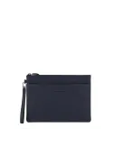 Handgelenktasche Herren mit iPad®-Fach Piquadro Modus Special, blau