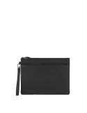 Handgelenktasche Herren mit iPad®-Fach Piquadro Modus Special, schwarz