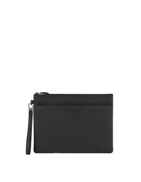 Piquadro Modus Special Men's leather clutch with iPad® compartment, black