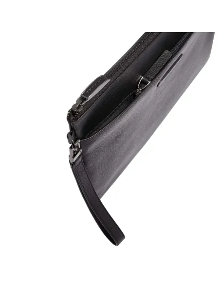 Handgelenktasche Herren mit iPad®-Fach Piquadro Modus Special, schwarz