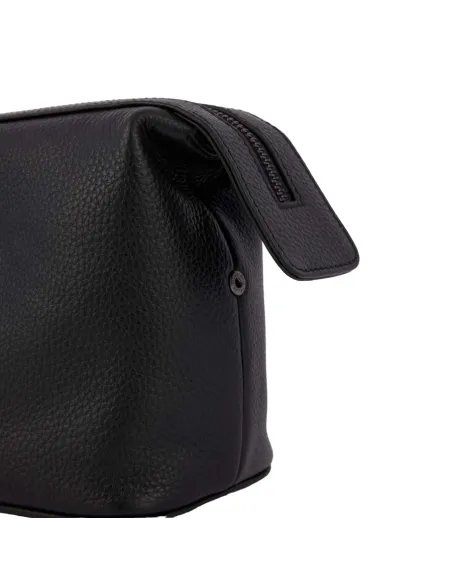 Piquadro Modus Leather toiletry bag, black