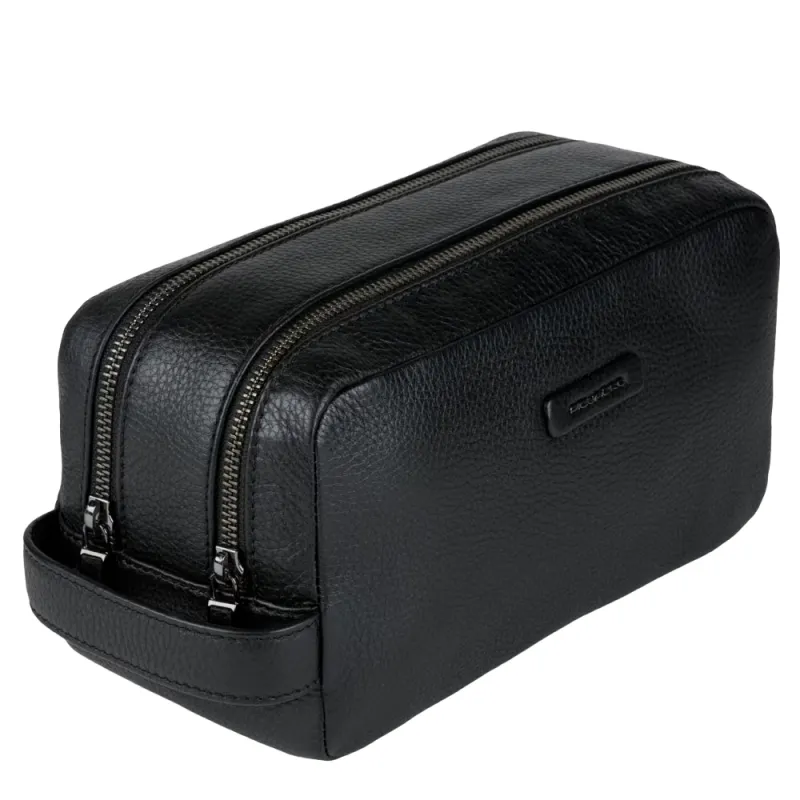 Piquadro Modus Special Toiletry bag with two dividers, black 2